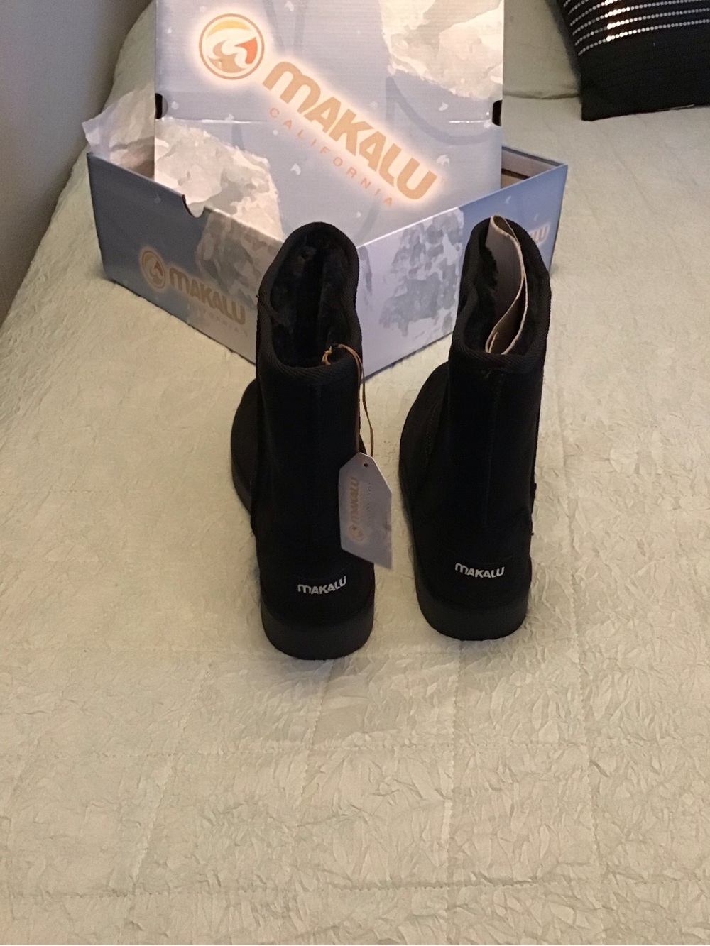 Makalu Kinsley Black Women's Winter & Rain Boots - Picture 8 of 10